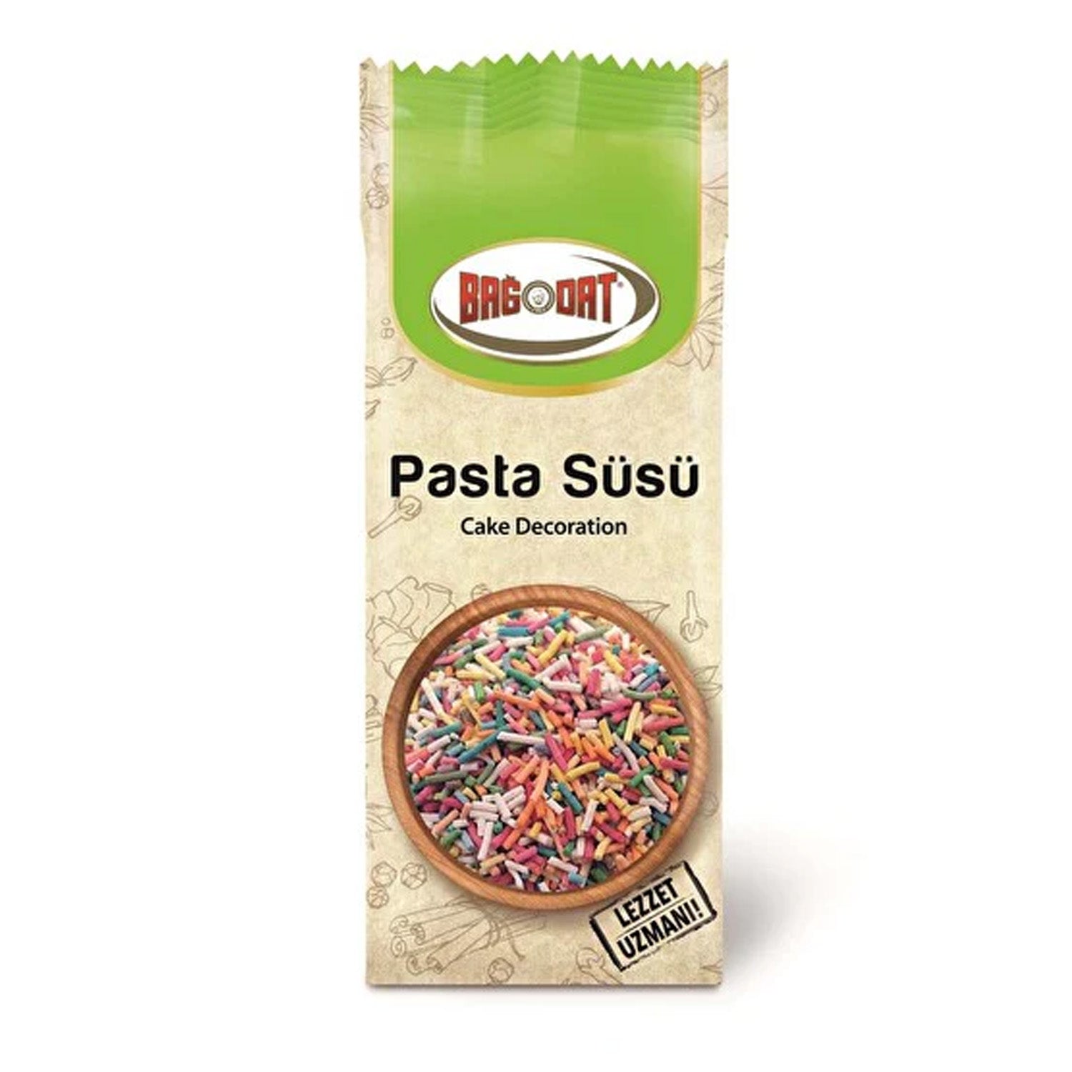 Bağdat Pasta Süslemesi 50G